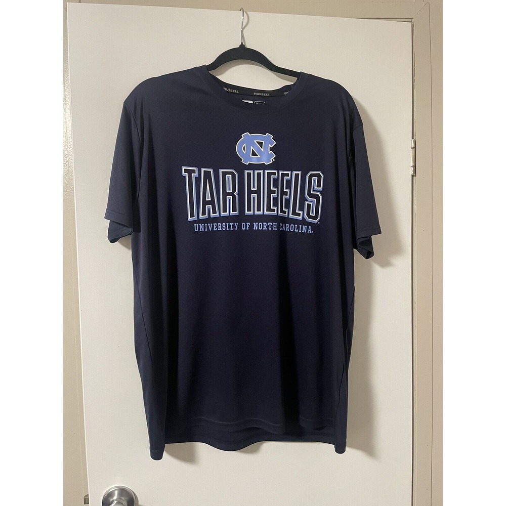 RUSSELL NCAA UNC CHAPEL HILL TAR HEELS TEE TSHIRT Men's Size XL